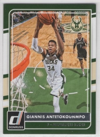 2015-16 Donruss - #176 Giannis Antetokounmpo - Milwaukee Bucks