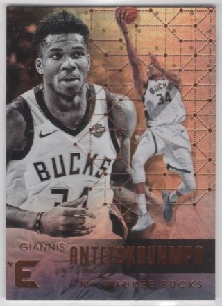 2017-18 Panini Essentials - Retail #034 - Giannis Antetokounmpo - Milwaukee Bucks