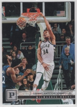 2019-20 Panini Chronicles - #125 Panini - Giannis Antetokounmpo - Milwaukee Bucks