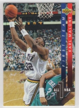 1993-94 Upper Deck - All NBA Team #AN02 - Karl Malone - Utah Jazz