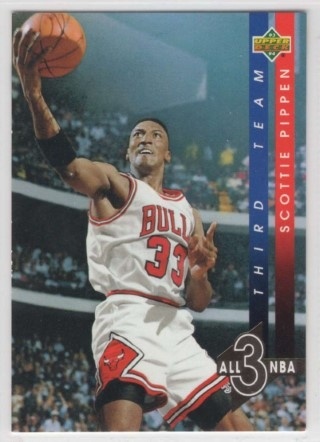 1993-94 Upper Deck - All NBA Team #AN11 - Scottie Pippen - Chicago Bulls