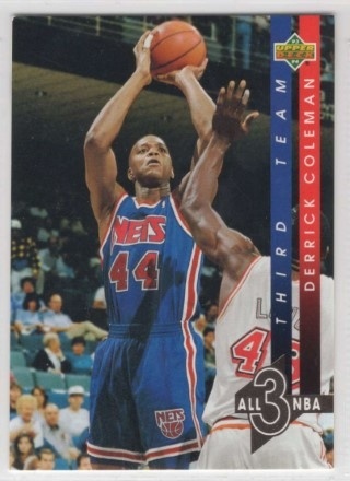 1993-94 Upper Deck - All NBA Team #AN12 - Derrick Coleman - New Jersey Nets