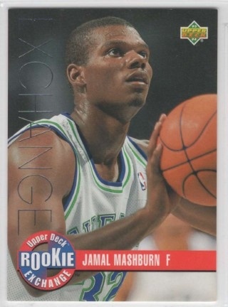 1993-94 Upper Deck - Rookie Exchange #RE04 - Jamal Mashburn - Dallas Mavericks