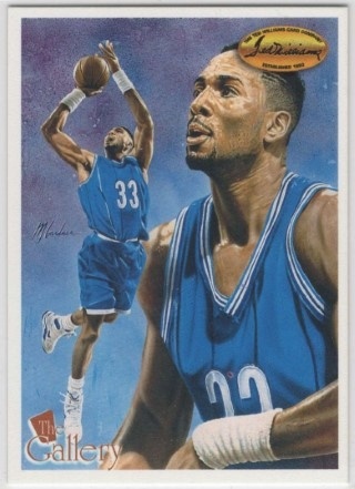 1994 Ted Williams - The Gallery #G7 - Alonzo Mourning - Charlotte Hornets