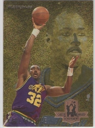 1994-95 Fleer - Career Achievement Award #2 - Karl Malone - Utah Jazz