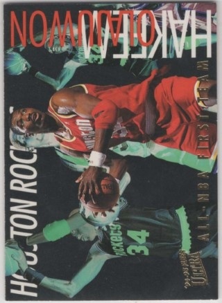 1994-95 Ultra - All NBA Team #02 - Hakeem Olajuwon - Houston Rockets