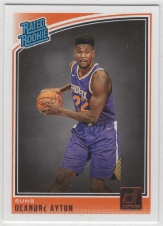 2018-19 Donruss - #157 Rated Rookie - Deandre Ayton - ROOKIE - Phoenix Suns