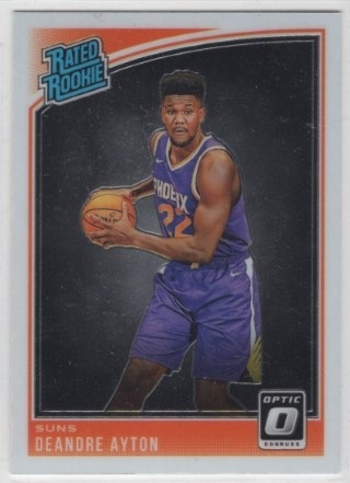 2018-19 Donruss Optic - #157 Rated Rookie - Deandre Ayton - ROOKIE - Phoenix Suns