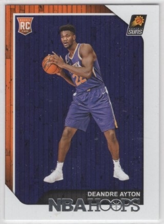 2018-19 Hoops - #248 - Deandre Ayton - ROOKIE - Phoenix Suns