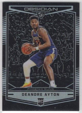 2018-19 Panini Chronicles - #574 Obsidian Preview - Deandre Ayton - Rookie Card - Phoenix Suns