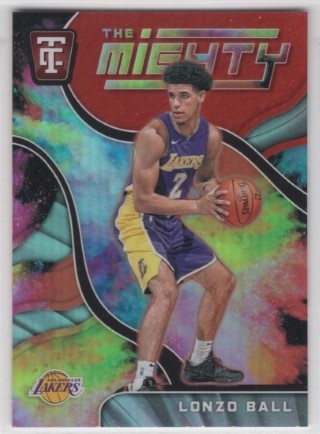 2017-18 Totally Certified - The Mighty #17 - Lonzo Ball - ROOKIE - LA Lakers