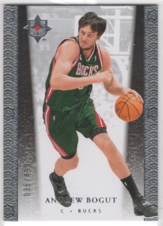 2006-07 Ultimate Collection - #072 - Andrew Bogut SN499 - Milwaukee Bucks