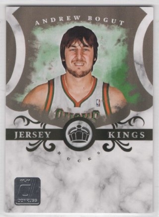 2010-11 Donruss - Jersey Kings #16 - Andrew Bogut SN999 - Milwaukee Bucks