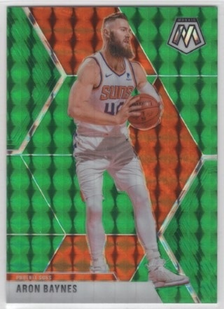 2019-20 Panini Mosaic - Prizm Green #178 - Aron Baynes - Phoenix Suns