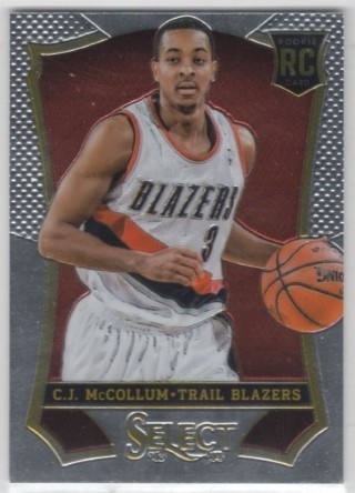 2013-14 Select - #182 CJ McCollum - ROOKIE - Portland Trail Blazers