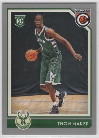 2016-17 Panini Complete - Silver #020 - Thon Maker - ROOKIE - Milwaukee Bucks