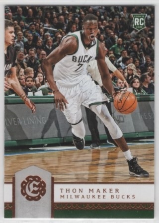 2016-17 Panini Excalibur - #099 Thon Maker - ROOKIE - Milwaukee Bucks