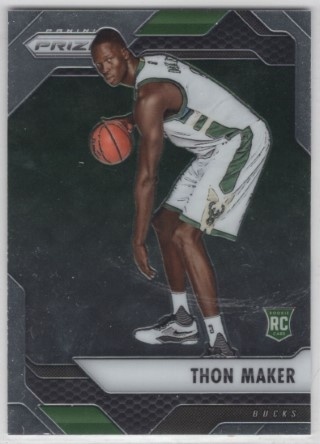 2016-17 Panini Prizm - #014 Thon Maker - ROOKIE - Milwaukee Bucks