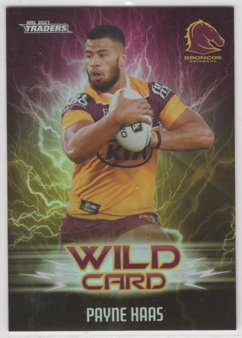 NRL - 2021 Traders - Brisbane Broncos - Wild Card (select from list)