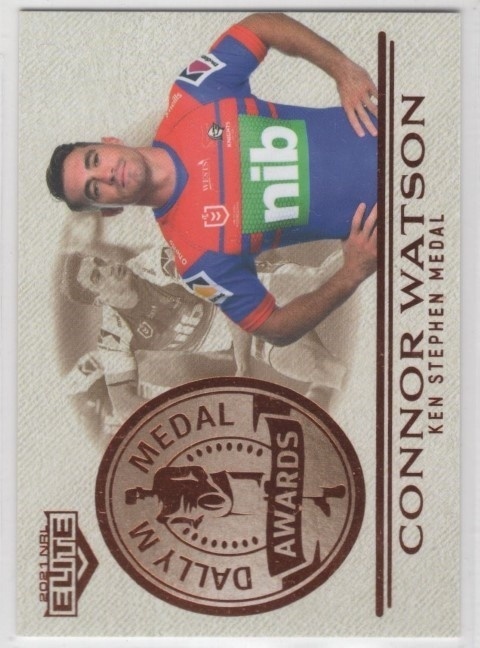 NRL - 2021 Elite - Dally M Awards #DM18 - Connor Watson - Newcastle Knights