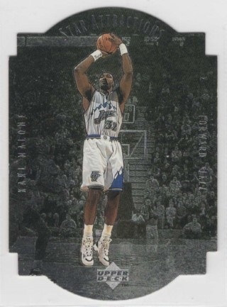 1997-98 Collector's Choice - Star Attractions #SA03 - Karl Malone - Utah Jazz