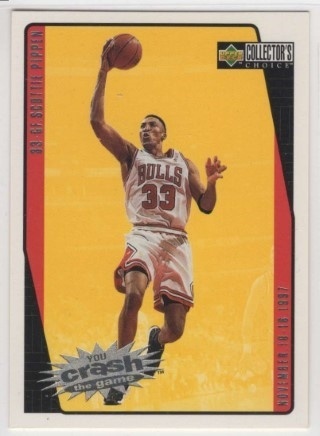 1997-98 Collector's Choice - You Crash the Game Scoring #C04.2 - Scottie Pippen - Chicago Bulls