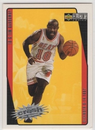 1997-98 Collector's Choice - You Crash the Game Scoring #C14.1 - Tim Hardaway - Miami Heat