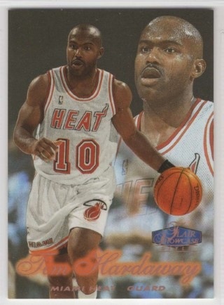 1997-98 Flair Showcase - Row 2 #45 - Tim Hardaway - Miami Heat