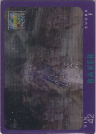 1997-98 Upper Deck Diamond Vision - Signature Moves #S15 - Vin Baker - Milwaukee Bucks
