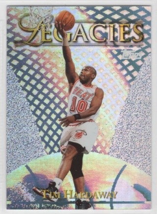 1998-99 Topps - Legacies #L10 - Tim Hardaway - Miami Heat