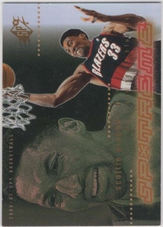 2000-01 SPx - Spxtreme #X09 - Scottie Pippen - Portland Trail Blazers