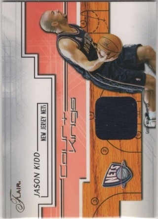 2002-03 Flair - Court Kings Game Used #CK-JK - Jason Kidd - MEM - New Jersey Nets