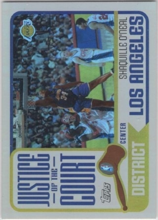 2003-04 Topps - Justice of the Court #JC03 - Shaquille O'Neal - LA Lakers
