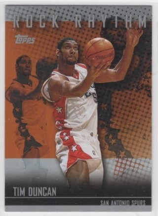 2004-05 Topps - Rock Rhythm #RR-TD - Tim Duncan - San Antonio Spurs
