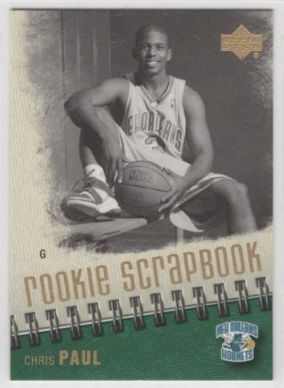 2005-06 Upper Deck - Rookie Scrapbook #RS06 - Chris Paul - ROOKIE - New Orleans Hornets