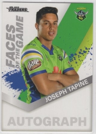 NRL - 2018 Traders - Faces of the Game (select from list)