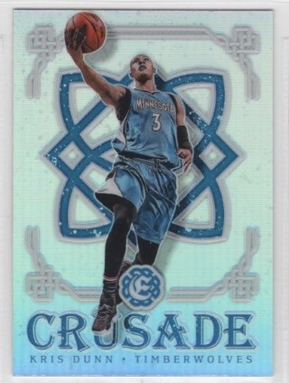 2016-17 Panini Excalibur - Crusade Silver #095 - Kris Dunn ROOKIE - Minnesota Timberwolves
