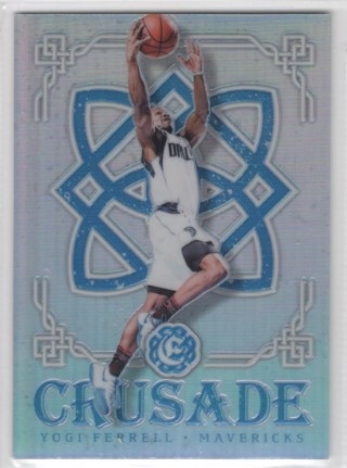 2016-17 Panini Excalibur - Crusade Silver #100 - Yogi Ferrell ROOKIE - Dallas Mavericks