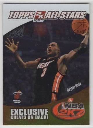 2006-07 Topps - 2K7 Promotion #02 - Dwyane Wade - Miami Heat