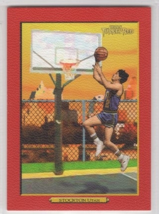 2006-07 Topps Turkey Red - Red #243 - John Stockton - Utah Jazz