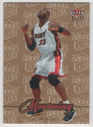 2007-08 Ultra - Gold Medallion #097 - Alonzo Mourning - Miami Heat