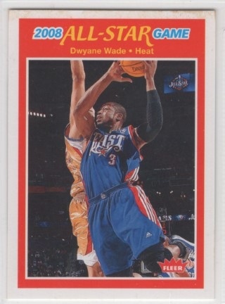 2008-09 Fleer - 1988-89 Variation #122 - Dwyane Wade AS - Miami Heat