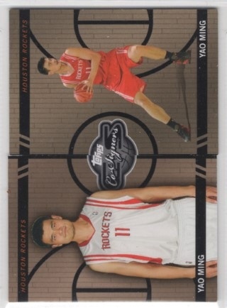 2008-09 Topps Co Signers - Changing Faces Bronze #CF-27 - Yao Ming SN399 - Houston Rockets