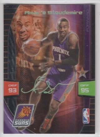2009-10 Adrenalyn XL - Extra Signature #NNO - Amare Stoudemire - Phoenix Suns
