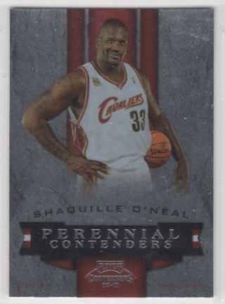 2009-10 Playoff Contenders - Perenial Contenders #03 - Shaquille O'Neal - Cleveland Cavaliers