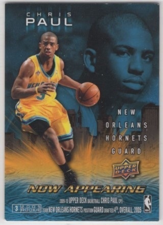 2009-10 Upper Deck - Now Appearing #NA-16 - Chris Paul - New Orleans Hornets