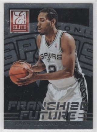 2013-14 Elite - Franchise Future #07 - Kawhi Leonard - San Antonio Spurs