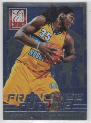 2013-14 Elite - Franchise Future #12 - Kenneth Faried - Denver Nuggets