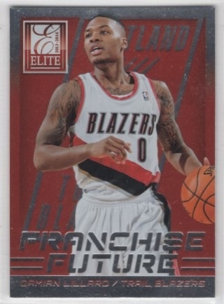 2013-14 Elite - Franchise Future #17 - Damian Lillard - Portland Trail Blazers