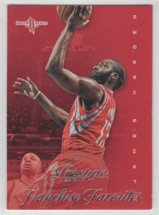 2013-14 Prestige - Franchise Favorites #11 - James Harden - Houston Rockets